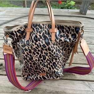 RARE!! Consuela Blue Jag Sling.